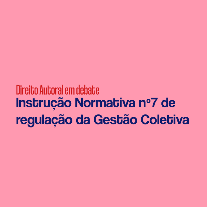 Instrução Normativa nº7 de regulação da Gestão Coletiva