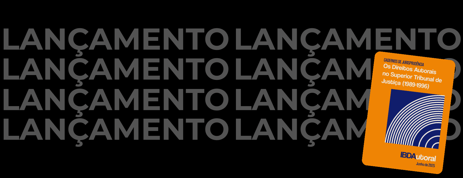 Os Direitos Autorais no Superior Tribunal de Justiça (1989-1996)